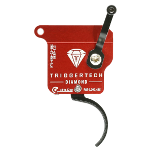 United States Association of Gun Owners TriggerTech R7LSRB02TNC Diamond Without Bolt Release Curved Trigger Single-Stage Fits Remington 700 Left Hand - $344.99 at United States Association of Gun Owners
