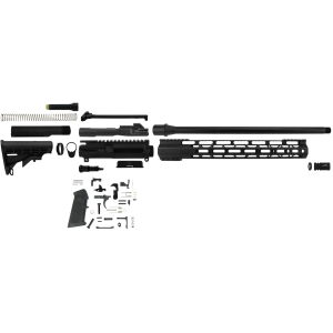 TacFire SSRK45ACPLPK AR Build Kit Sports South Exclusive 45 ACP AR-Platform Black Nitride