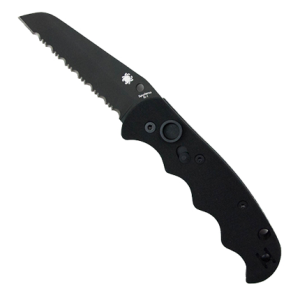United States Association of Gun Owners Spyderco Autonomy AU/BL/FS Black G10 Automatic Knife - $325.50 at United States Association of Gun Owners