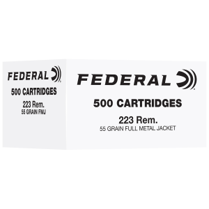 United States Association of Gun Owners Federal FC223F500 .223 Rem 55gr Full Metal Jacket Ammo, 500rd - $301.38 at United States Association of Gun Owners