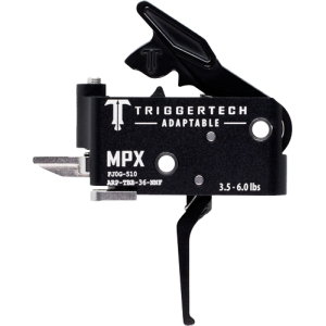 United States Association of Gun Owners TRIGGERTECH SIG MPX TWO STAGE - BLACK ADAPTABLE FLAT - $294.99 at United States Association of Gun Owners
