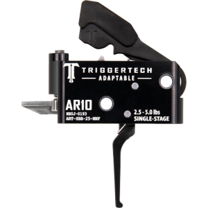 United States Association of Gun Owners TRIGGERTECH AR10 SINGLE STAGE - ADAPTABLE STRAIGHT FLAT BLACK - $289.99 at United States Association of Gun Owners