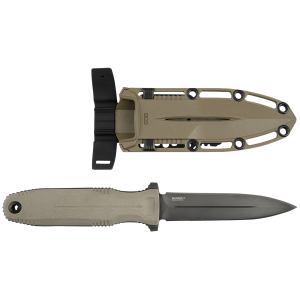United States Association of Gun Owners S.O.G SOG17610257 Pentagon FX 4.77" Fixed Spear Point Plain Black Titanium Nitride Cryo CPM S35VN Blade/G10 FLat Dark Earth Handle - $279.99 at United States Association of Gun Owners