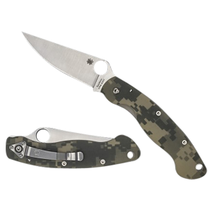 United States Association of Gun Owners Spyderco C36GPCMO Military 4" Folding Clip Point Plain Stonewashed CPM S30V SS Blade/ Digital Camo G10 Handle Includes Pocket Clip - $266.25 at United States Association of Gun Owners