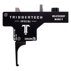 United States Association of Gun Owners TriggerTech WM5SBB13NBF Special Single-Stage Flat Trigger with 1-3.50 lbs Draw Weight & Black PVD Finish for Weatherby Mark V - $264.99 at United States Association of Gun Owners