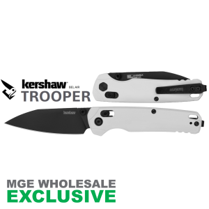 United States Association of Gun Owners KERSHAW BEL AIR TROOPER WHT/BK - $249.99 at United States Association of Gun Owners