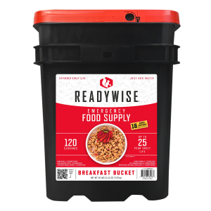 United States Association of Gun Owners Wise Foods RW10121 Emergency Supplies Breakfast Bucket 120 Servings - $164.89 at United States Association of Gun Owners