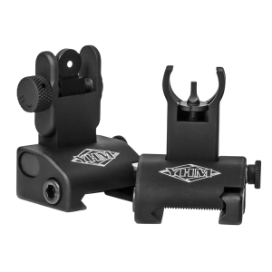 United States Association of Gun Owners Yankee Hill 5040H Q.D.S. Sight Set Black Hardcoat Anodized Folding with Hooded Stem for AR-Platform - $249.75 at United States Association of Gun Owners