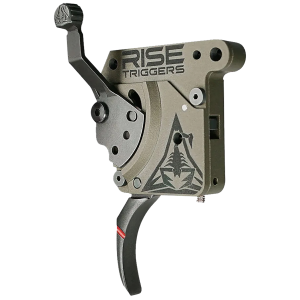 United States Association of Gun Owners Rise Armament RA735C Reliant Trigger Black/FDE Curved - $246.99 at United States Association of Gun Owners