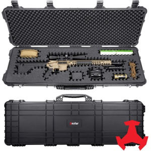 United States Association of Gun Owners Eylar SA00014-BLK-RG-XP 48in Hard Rifle Case with Ragar Foam Insert, Black - $244.99 at United States Association of Gun Owners