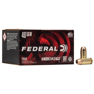 United States Association of Gun Owners FEDERAL 40 S&W 180GR FULL METAL JACKET AMMO 500RD - $232.16 at United States Association of Gun Owners