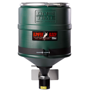 United States Association of Gun Owners On Time 22000 Bumper Buddy ATV Spreader Green ABS Plastic, 20 Gallon Capacity, Heavy Duty Motor, 4-20 Feet Broadcast, Manual Cut-Off Switch, Universal Mount - $200.59 at United States Association of Gun Owners