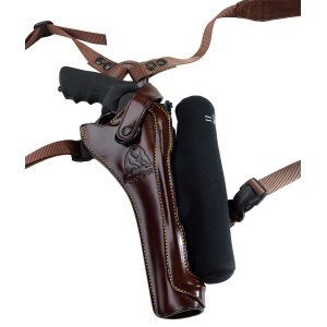 United States Association of Gun Owners Galco KH172H Kodiak Hunter Chest Holster Havana Brown Leather Shoulder/Torso Strap Fits S&W X Frame 8.375" Right Hand - $206.52 at United States Association of Gun Owners