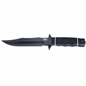United States Association of Gun Owners SOG Tech Bowie Knife 6.4" Blade Black - $199.99 at United States Association of Gun Owners