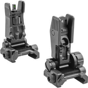 United States Association of Gun Owners MEPROLIGHT FRONT GREEN TRITIUM - REAR BLANK FLIP UP SIGHTS - $199.99 at United States Association of Gun Owners