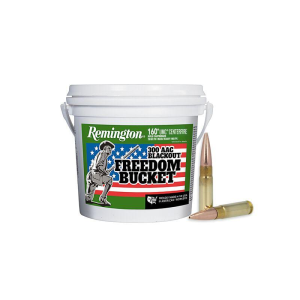 United States Association of Gun Owners Remington UMC Freedom Bucket .300 AAC Blackout 150 gr. FMJ 1905 fps 160/ct - $196.19 at United States Association of Gun Owners