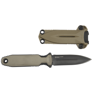 United States Association of Gun Owners S.O.G SOG17610457 Pentagon FX Covert 3.41" Fixed Spear Point Plain Black Titanium Nitride Cryo CPM S35VN Blade/G10 Flat Dark Earth Handle - $189.95 at United States Association of Gun Owners