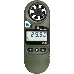 KESTREL 2500NV WEATHER METER - DIGITAL ALTIMETER OD GREEN
