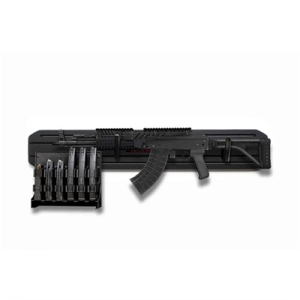 United States Association of Gun Owners MIDMOD RAIL RACK W/MAG PACK HANGER FOR AR-308/AK-47 - $178.63 at United States Association of Gun Owners
