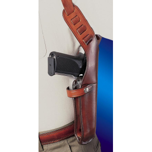 United States Association of Gun Owners Bianchi Model X15 Shoulder Holster 4"-5" Right Hand Plain Tan Cross Draw - $182.00 at United States Association of Gun Owners