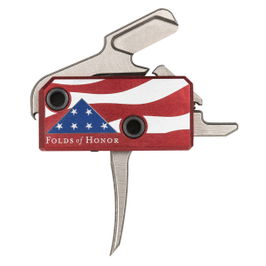 United States Association of Gun Owners Rise Armament RA13FOLDSPT The Patriot High Performance Single-Stage Flat Trigger with 3.50 lbs Draw Weight & Silver/Red/White/Blue Finish for AR-Platform Right - $179.99 at United States Association of Gun Owners