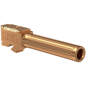 United States Association of Gun Owners CMC Triggers 75524 Match Precision 9mm Luger 4.01" Fluted/Match Grade Bronze DLC Stainless Steel, Compatible w/ Glock 19 Gen3-4 - $179.10 at United States Association of Gun Owners