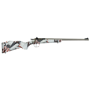 United States Association of Gun Owners Crickett KSA3168 Youth 22 LR 1rd 16.12" Stainless Steel Barrel, Fixed Front/Adjustable Rear Peep Sights, American Flag/Amendment Synthetic Stock w/11.5" LOP, Rebounding Firing Pin Safety - $176.01 at United States Association of Gun Owners
