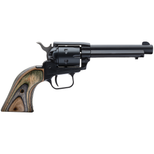 United States Association of Gun Owners Heritage Mfg RR22MBS4 Rough Rider 22 LR 22 WMR 6 Shot 4.75" Black Satin Barrel, Cylinder & Frame, Camo Laminate Grips - $170.91 at United States Association of Gun Owners
