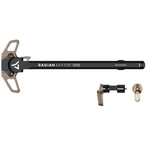 United States Association of Gun Owners Radian Weapons R0299 Raptor Charging Handle & 45/90 Talon Safety, FDE, Ambi Controls, Fits Mil-Spec AR-15/M16 Platform - $154.95 at United States Association of Gun Owners