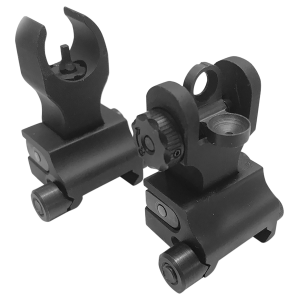 United States Association of Gun Owners Samson FFSFRSPKG Sight Set Black Anodized Folding HK Front, A2 Rear for AR-15 - $152.00 at United States Association of Gun Owners