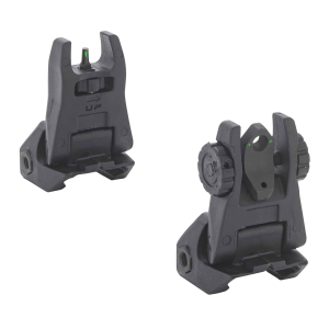 United States Association of Gun Owners Meprolight USA 404100 FUBS Sight Set Black AR-15 Flip Up Green Tritium Front/Green Tritium Rear - $149.99 at United States Association of Gun Owners