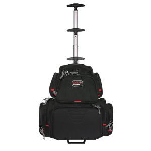 United States Association of Gun Owners GPS Bags 1711ROBP Handgunner Rolling Backpack Black 600D Polyester Holds 4 Handguns - $130.53 at United States Association of Gun Owners
