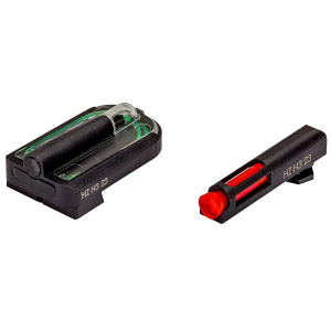 United States Association of Gun Owners HiViz GLMFD21 FastDot H3 Sight Set for Glock MOS Red Fiber Optic Front Sight-Green Tritium Rear Sight - $125.00 at United States Association of Gun Owners