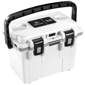 United States Association of Gun Owners PELICAN 14Q-1-WHTGRY 14QT ELITE COOLER WHT/GRY - $88.05 at United States Association of Gun Owners