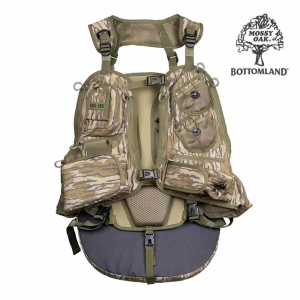 United States Association of Gun Owners Knight & Hale Run N' Gun 300 Turkey Vest Mossy Oak Bottomland - $115.75 at United States Association of Gun Owners