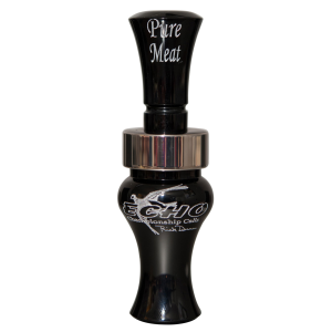 United States Association of Gun Owners Echo Calls 79019 Pure Meat Open Call Double Reed Mallard Sounds Attracts Ducks Black Acrylic - $111.37 at United States Association of Gun Owners