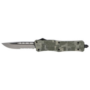 United States Association of Gun Owners CobraTec Knives MADCCTK1MDS CTK-1 Medium 3" OTF Part Serrated D2 Steel Blade Army DigiCamo Aluminum Handle Features Glass Breaker Includes Pocket Clip - $114.99 at United States Association of Gun Owners