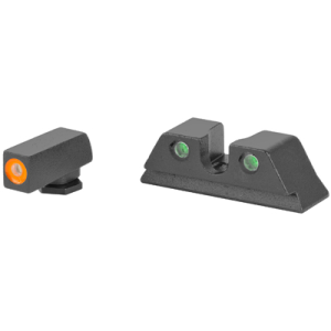 United States Association of Gun Owners Meprolight Hyper-Bright Tritium Sight Set for Glock 17/19, Green/Orange - $109.99 at United States Association of Gun Owners