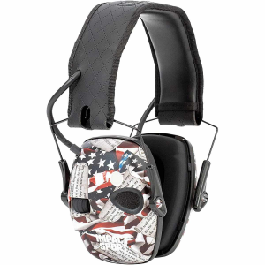 United States Association of Gun Owners Howard Leight Impact Sport Bluetooth Small Earmuff - 2nd Amendment Black Diamond Pattern Band 21dB NRR - $108.88 at United States Association of Gun Owners