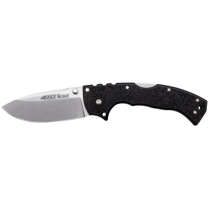United States Association of Gun Owners Cold Steel CS62RQ 4-Max Scout 4" Folding Plain Stone Washed Japanese AUS-10A SS Blade/ Black Griv-Ex Handle Includes Pocket Clip - $107.99 at United States Association of Gun Owners