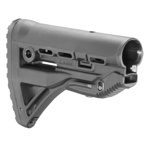 United States Association of Gun Owners FAB Defense FXGLSHOCK GL-Shock Buttstock for M16/ M4 w/Anti-Rattle Mechanism Black Polymer - $100.10 at United States Association of Gun Owners