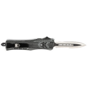 United States Association of Gun Owners CobraTec Knives SSWCTK1SDAG1SS CTK-1 Small 2.75" OTF Dagger Part Serrated D2 Steel Blade/ Stonewashed Aluminum Handle Features Glass Breaker Includes Pocket Clip - $99.99 at United States Association of Gun Owners