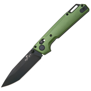 United States Association of Gun Owners Bear & Son Cutlery Nekama-I 3.5in Tanto Blade Pocket Knife, Black/OD Green - $99.99 at United States Association of Gun Owners