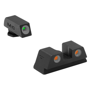 United States Association of Gun Owners Meprolight USA 102203301 Tru-Dot Sight Set Green Tritium/Orange Tritium/Black Frame Compatible w/Glock 42/43/43X/48X, Post/Dovetail Mount - $99.99 at United States Association of Gun Owners