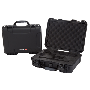 United States Association of Gun Owners Nanuk 910CLASG1 910 Classic 2 Up Pistol Case Black Polymer w/ Latches & Closed-Cell Foam Padding 13.20" L x 9.20" W x 4.10 " H Interior Dimensions - $99.95 at United States Association of Gun Owners