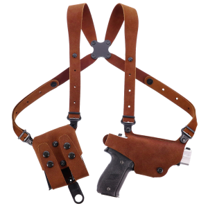 United States Association of Gun Owners Galco CL2838R Classic Lite 2.0 Shoulder System Size Fits Chest Up To 56" Natural Leather Fits Sig P365 Fits Sig P365XL Fits Sig P365 SAS Right Hand - $93.76 at United States Association of Gun Owners