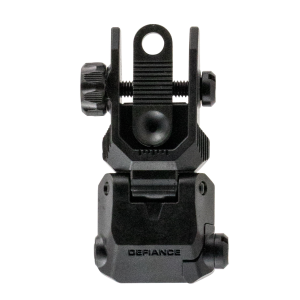 United States Association of Gun Owners Kriss USA DARSBL00 Defiance Rear Flip-Up Black AR-15 Low Profile Steel - $89.99 at United States Association of Gun Owners