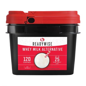 United States Association of Gun Owners ReadyWise RWMK01-120 Long-Term Dry Powdered Whey Milk, 120 Servings - $89.99 at United States Association of Gun Owners