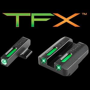 United States Association of Gun Owners Truglo TFX Tritium-Fiber-Optic Day/Night Sights Fits FNH FNP-40 FNX-40 FNS-40 (Including Compact) - White Outline Front/Rear Green - $87.19 at United States Association of Gun Owners