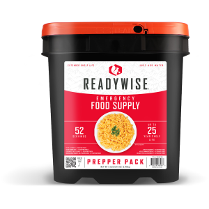 United States Association of Gun Owners ReadyWise RW01152 Emergency Supplies Freeze Dried Prepper Pack 52 Servings Per Bucket - $84.99 at United States Association of Gun Owners